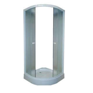 Душевой уголок Parly ZF81 с поддоном 80x80см белый